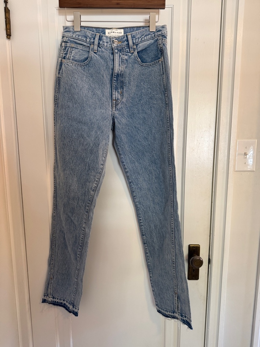 SLVRLAKE High Rise Light Blue Jeans